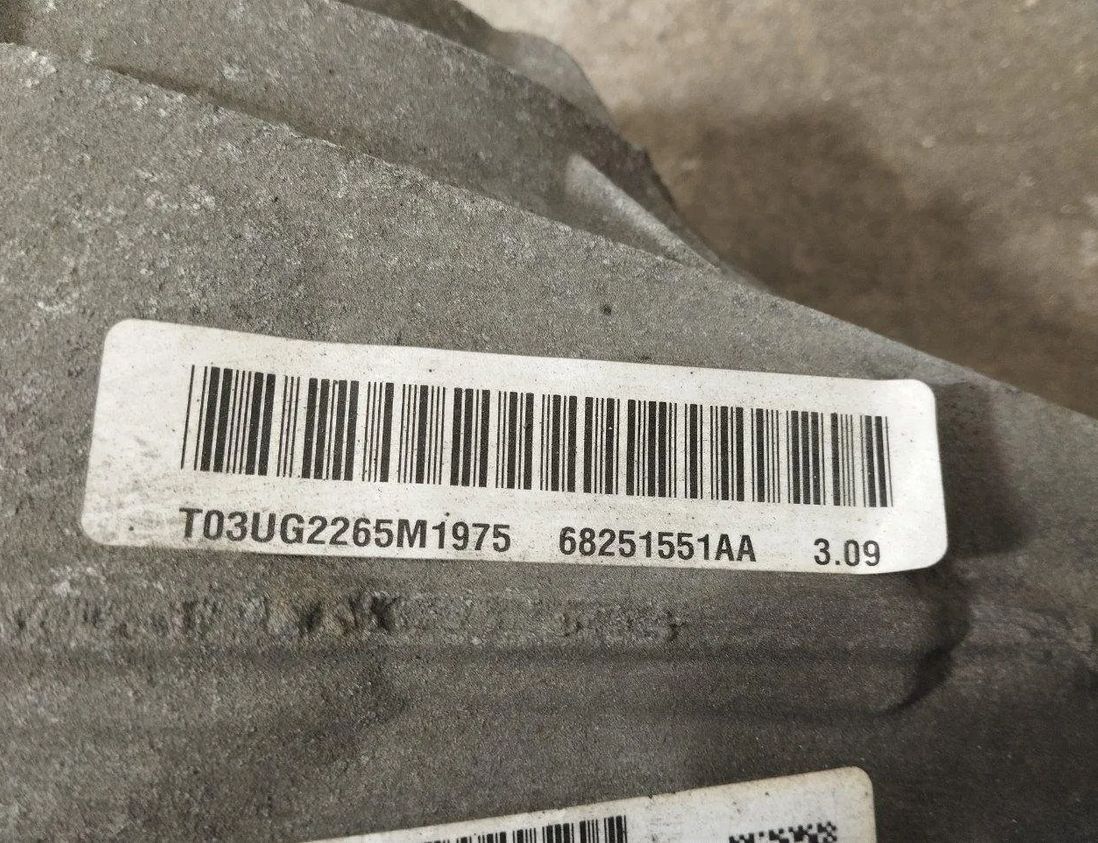 DODGE Durango 3 generation (2010-2024) Rear Differential 309,309RATIO,68251551AA,68251551AA 25389427