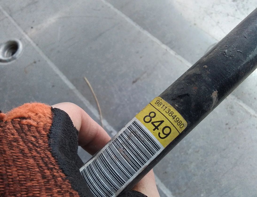 PEUGEOT Traveller 1 generation (2017-2023) Front Anti Roll Bar 9811384980 28989789