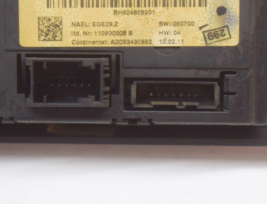 BMW 3 Series E90/E91/E92/E93 (2004-2013) Climate  Control Unit 9248583,A2C53430692 12043731