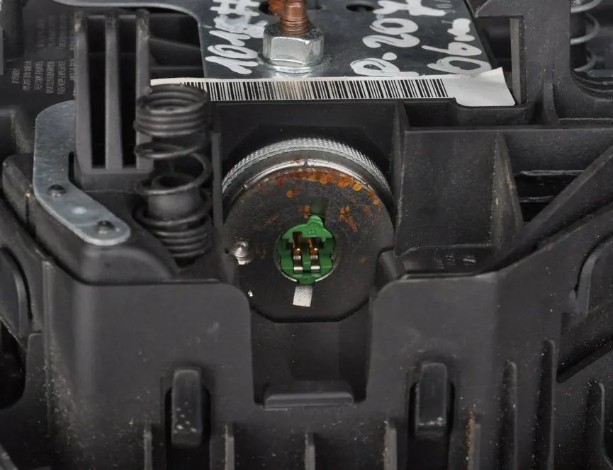 PEUGEOT 207 1 generation (2006-2009) Steering Wheel Airbag 96500674ZD 1322693