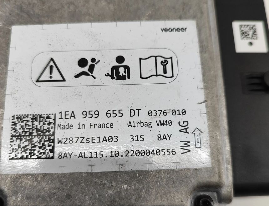 VOLKSWAGEN ID.4 1 generation (2020-2023) SRS Control Unit 1EA959655 22914691