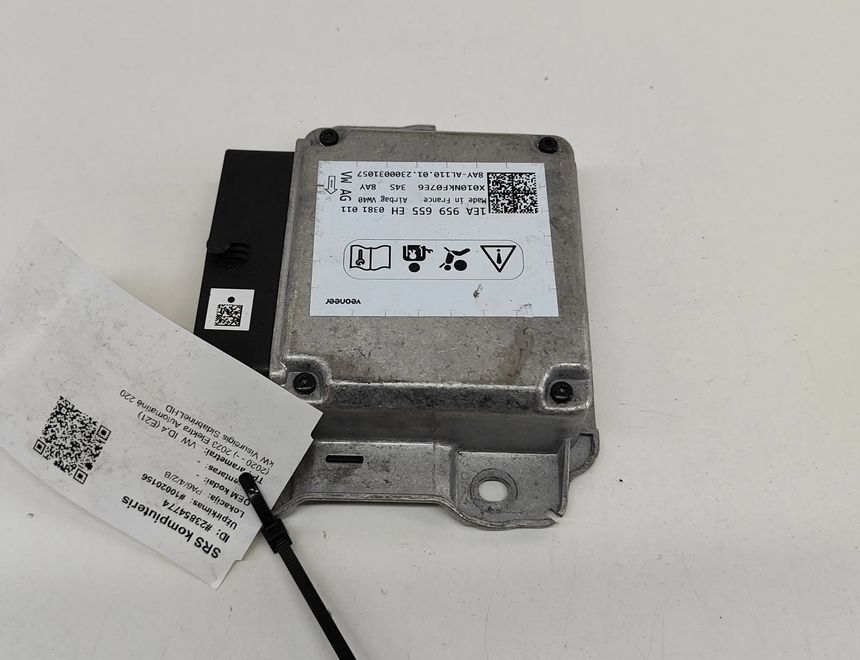 VOLKSWAGEN ID.4 1 generation (2020-2023) SRS Control Unit 1EA959655EH 23854774