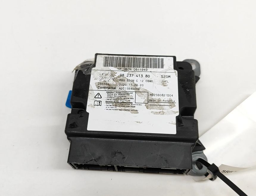 PEUGEOT 2008 2 generation (2019-2023) SRS Control Unit 9823741380,A2C15940004 28311976