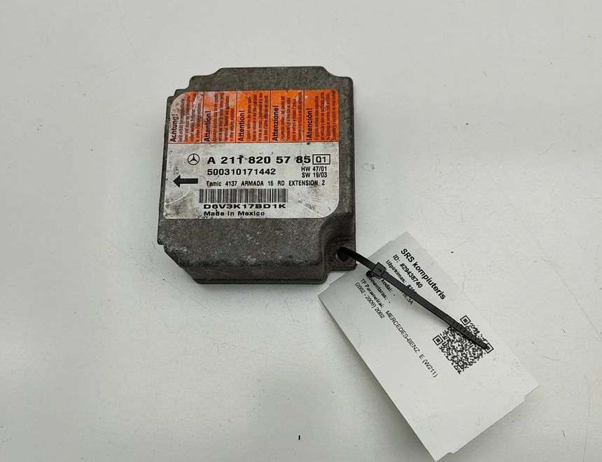 MERCEDES-BENZ E-Class W211/S211 (2002-2009) SRS Control Unit A2118205785 29438740