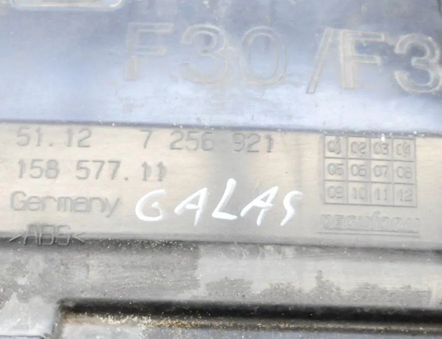 BMW 3 Series F30/F31 (2011-2020) Rear Bumper Middle Bracket Mount 7256921 2959448