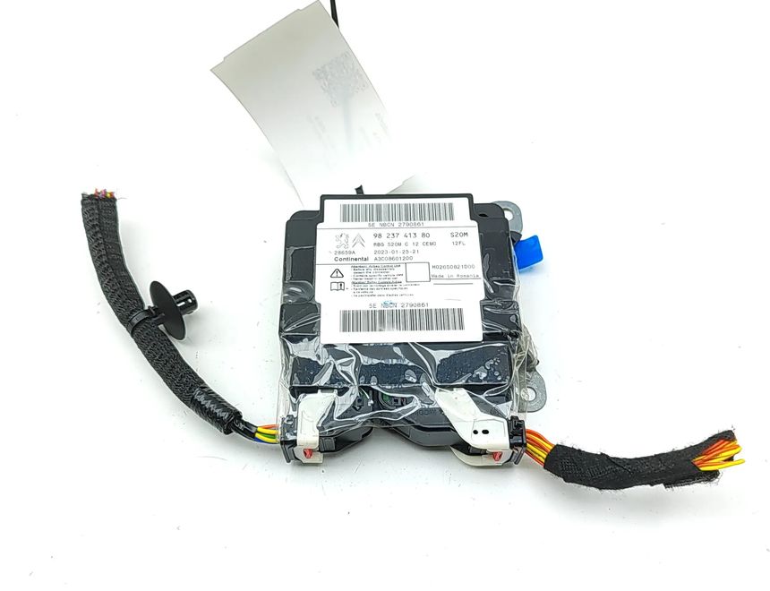 PEUGEOT 2008 2 generation (2019-2023) SRS Control Unit 9823741380,A3C08601200 32959414
