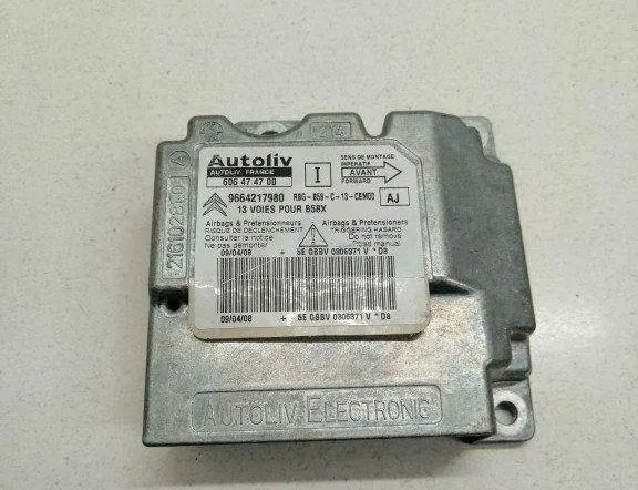 CITROËN C4 1 generation (2004-2011) Блок SRS 9664217980,216102810,21621678 17129089