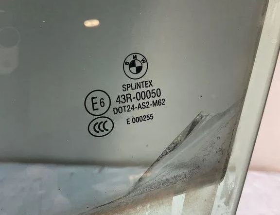 BMW 5 Series E60/E61 (2003-2010) Стекло передней левой двери E000255,43R00050 30411602