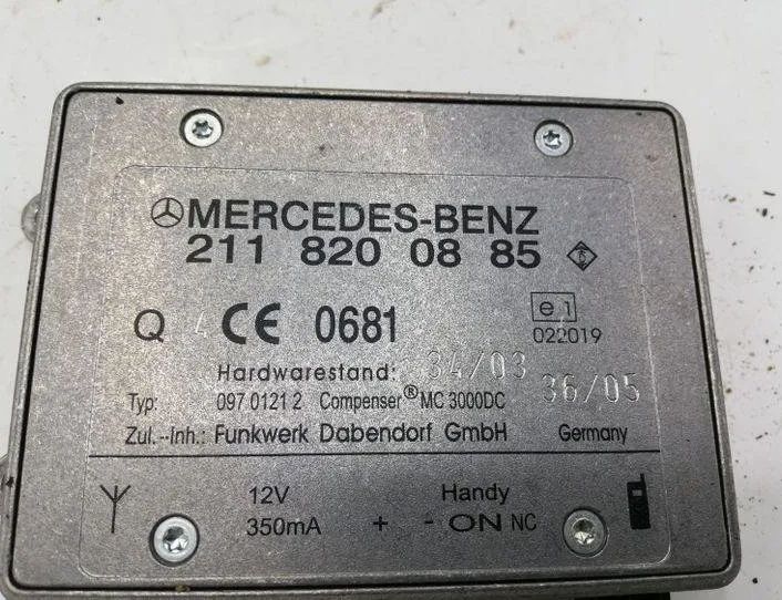 MERCEDES-BENZ M-Class W164 (2005-2011) Другие блоки управления 25118200885,09760300 25522354