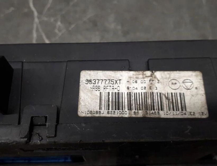 CITROËN C3 Picasso 1 generation (2008-2016) Other Control Units 96377775xt 30126351