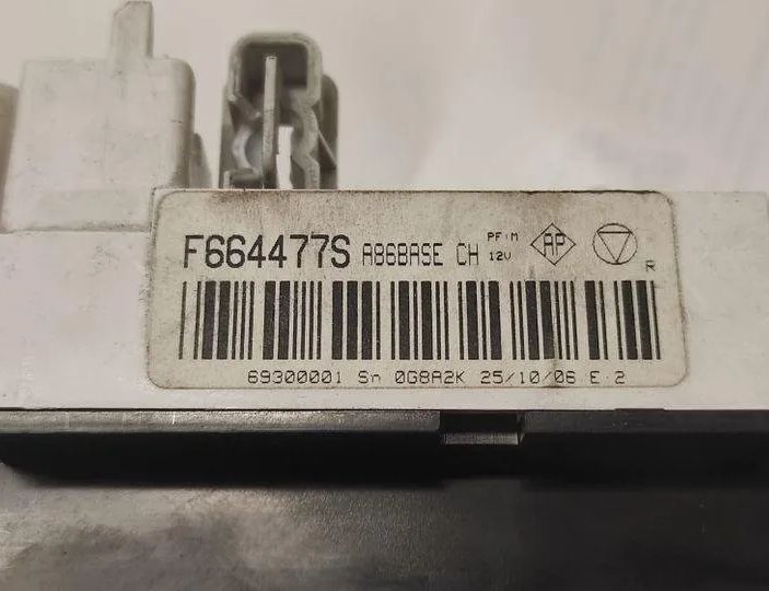 CITROËN C3 1 generation (2002-2010) Other Control Units F664477S,69300001 27025134