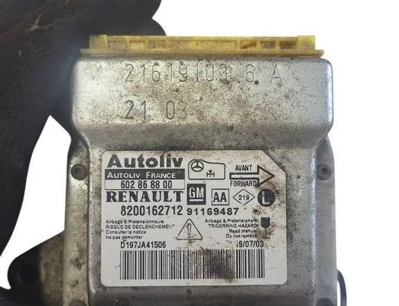 RENAULT Trafic 2 generation (2001-2015) SRS Control Unit 602868800 31405772