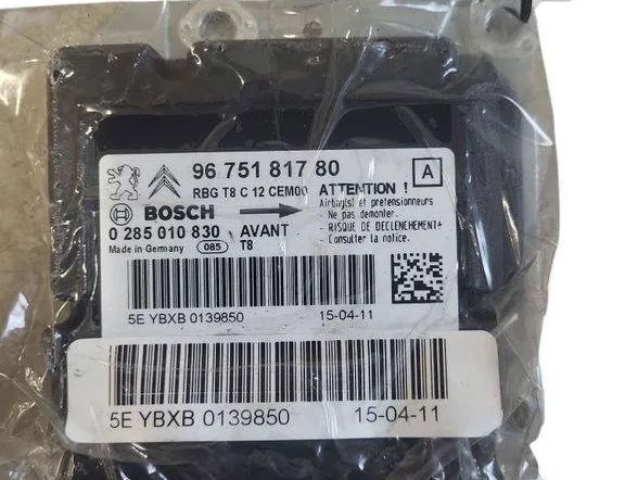 PEUGEOT 5008 1 generation (2009-2016) SRS Control Unit 9675181780 31464293