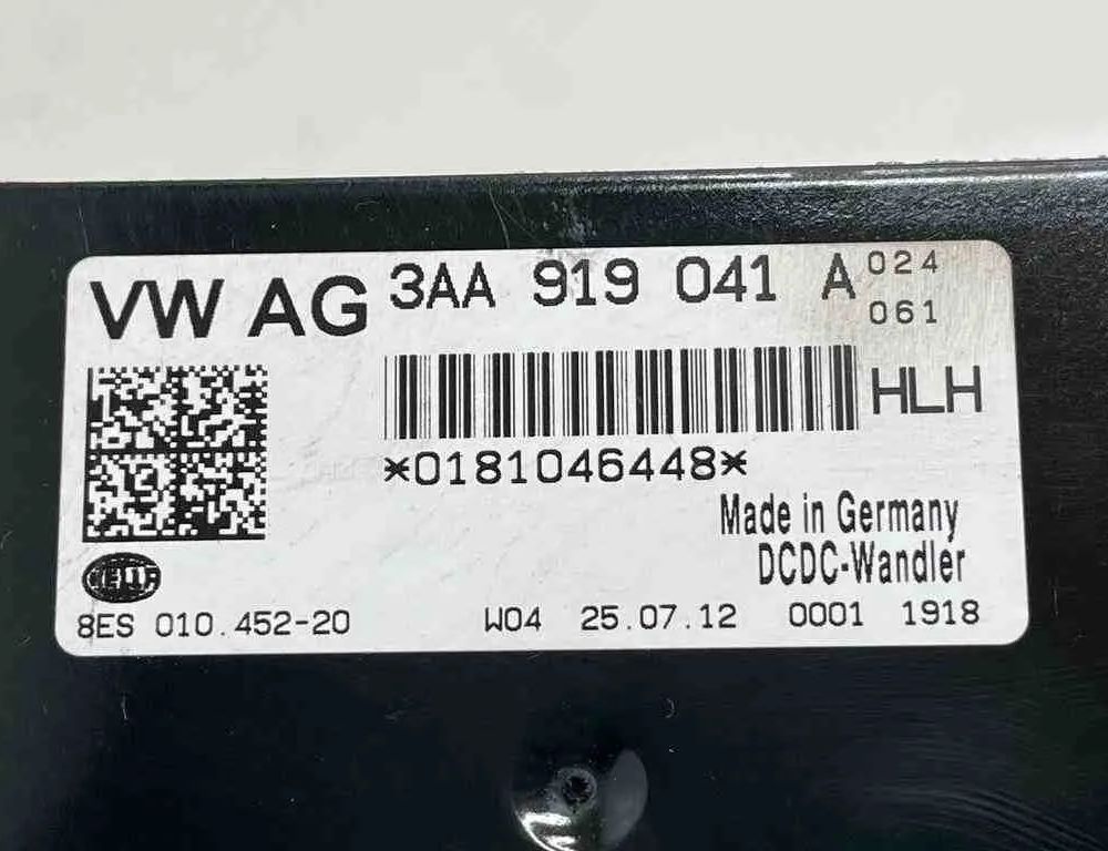 VOLKSWAGEN Transporter T5 (2003-2015) Другие блоки управления 0181046448,3AA919041A,8ES01045220 32693751