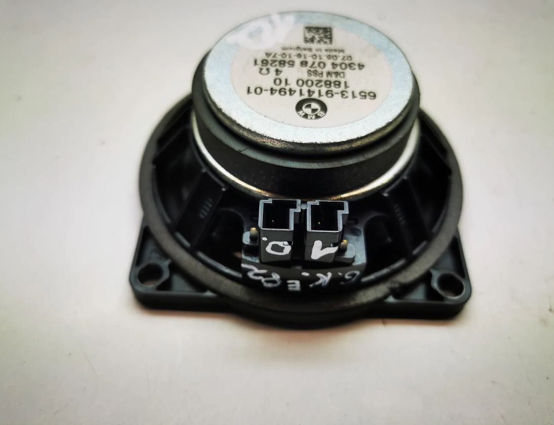 BMW 1 Series E81/E82/E87/E88 (2004-2013) Rear Left Door Sound Speaker 9141494,65.13-9141494 12229293