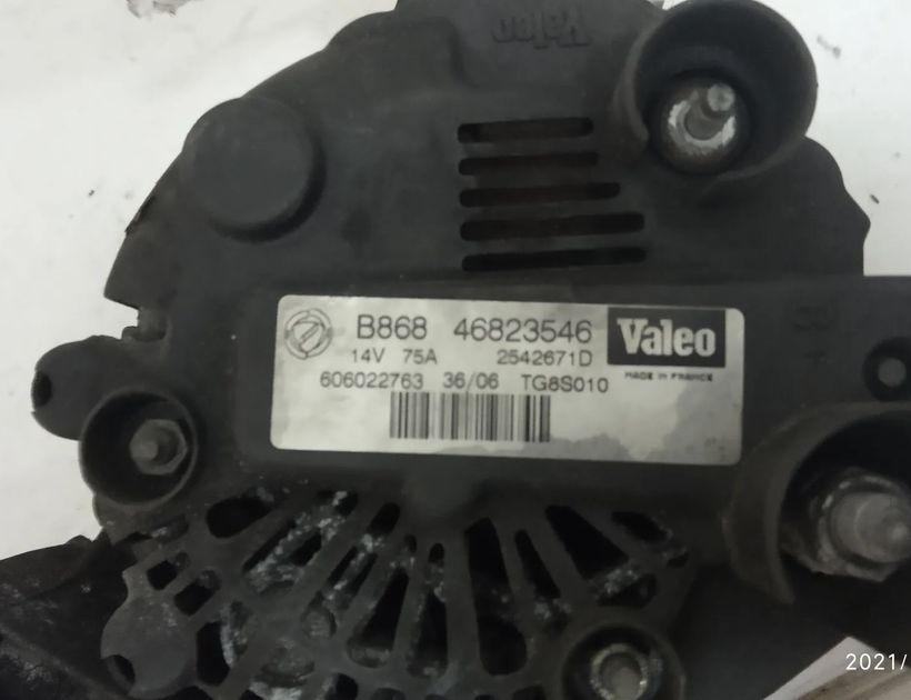 FIAT Doblo 1 generation (2001-2017) Alternator 46823546,2542671D 13850178