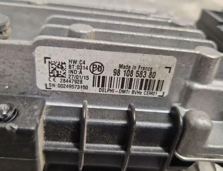 CITROËN C4 Picasso 2 generation (2013-2018) Other Control Units 00249573150,9810858380,28447928 32840980