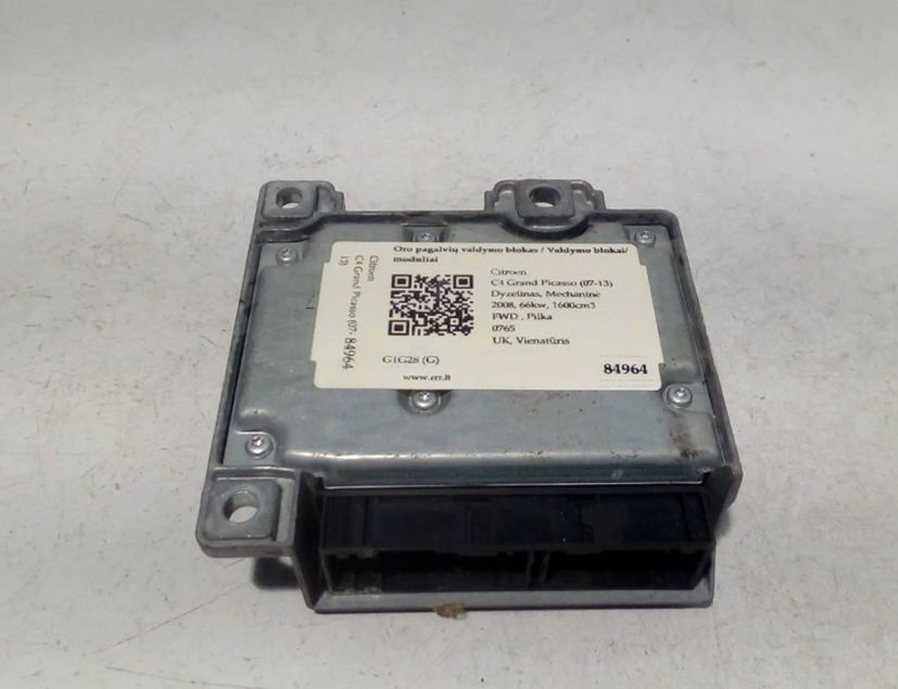 CITROËN C3 Picasso 1 generation (2008-2016) SRS Control Unit 606474700 27571074