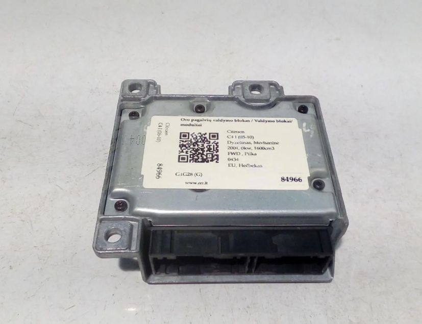 CITROËN C4 1 generation (2004-2011) Блок SRS 603725800 27571078