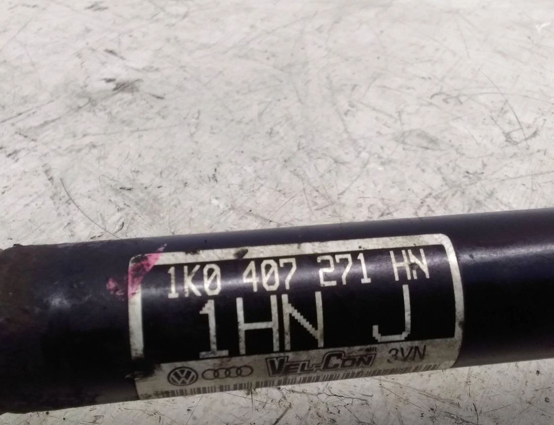 VOLKSWAGEN Golf 6 generation (2008-2015) Front Left Driveshaft 1K0407271HN 27636471
