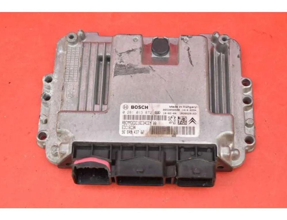 PEUGEOT Partner 2 generation (2008-2023) Engine Control Unit ECU 9664843780 22096410