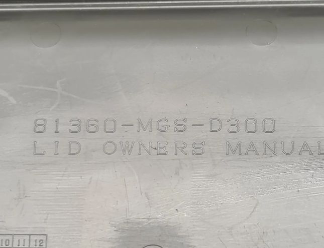 HONDA NC Отделочные детали 81360-MGS-D300 32783936