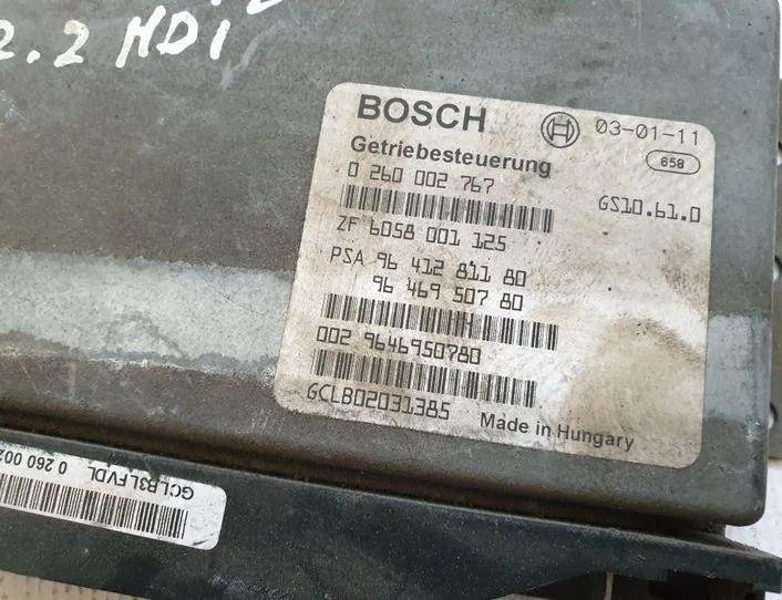 PEUGEOT 607 1 generation (2000-2008) Блок управления коробки передач 033,800,260,000,437 21490479