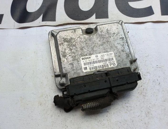 OPEL Astra G (1998-2009) Блок управления двигателем 171,670,281,010,000,244 21490863