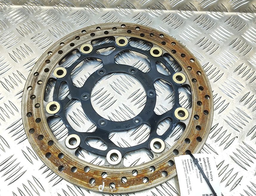 HONDA CBR (1983-2016) Front left side brake disc rotor LH 32872272