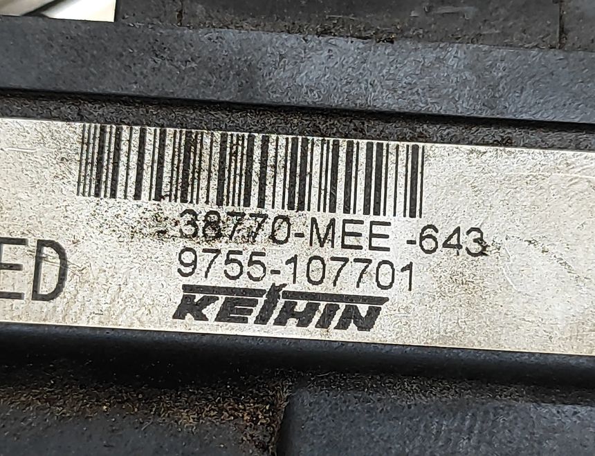 HONDA CBR (1983-2016) Main computer ecu cdi unit  38770-MEE-643,9755-107701 32873743