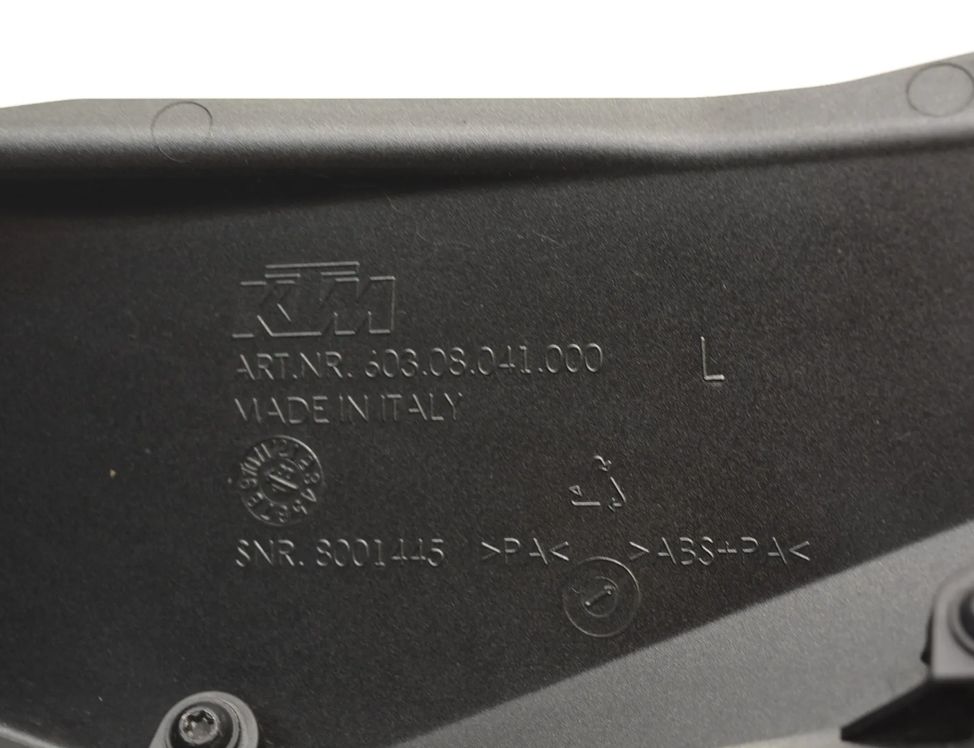 KTM ADVENTURE F01/F02 (2008-2015) Rear left side fairing cover cowl LH 603.08.041.000 25386125