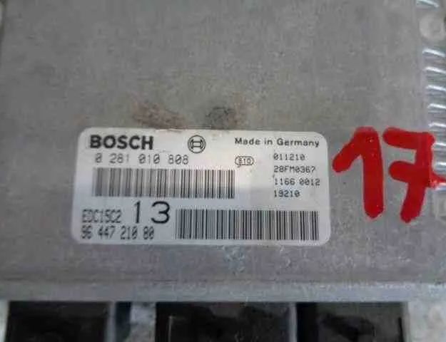 RENAULT Scenic 2 generation (2003-2010) Блок управления двигателем 9644721080 32476638