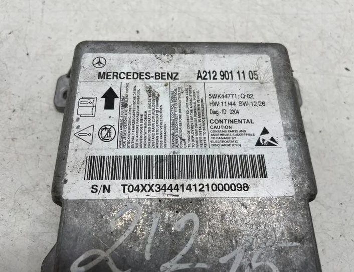 MERCEDES-BENZ E-Class W212/S212/C207/A207 (2009-2016) SRS Control Unit A2129011105 22158569