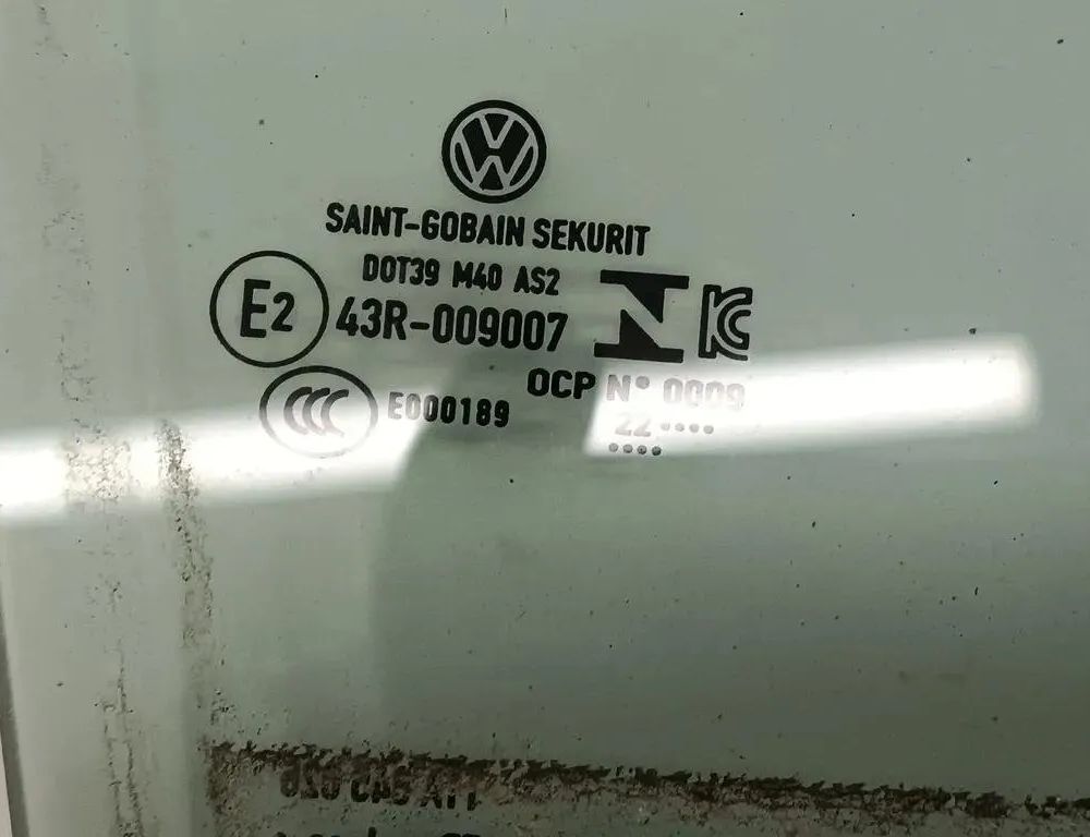 VOLKSWAGEN ID.4 1 generation (2020-2023) Стекло задней праой двери 43R009007 26812800