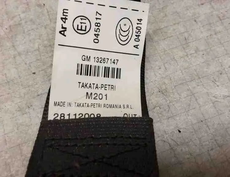 OPEL Insignia A (2008-2016) Ремень безопасности задний левый 306134010AB,30648401,408V564,1T8720,13267147,338R923,418F562,A045014,E11045817,306133810,418K563,07004E19,28112008 32555545