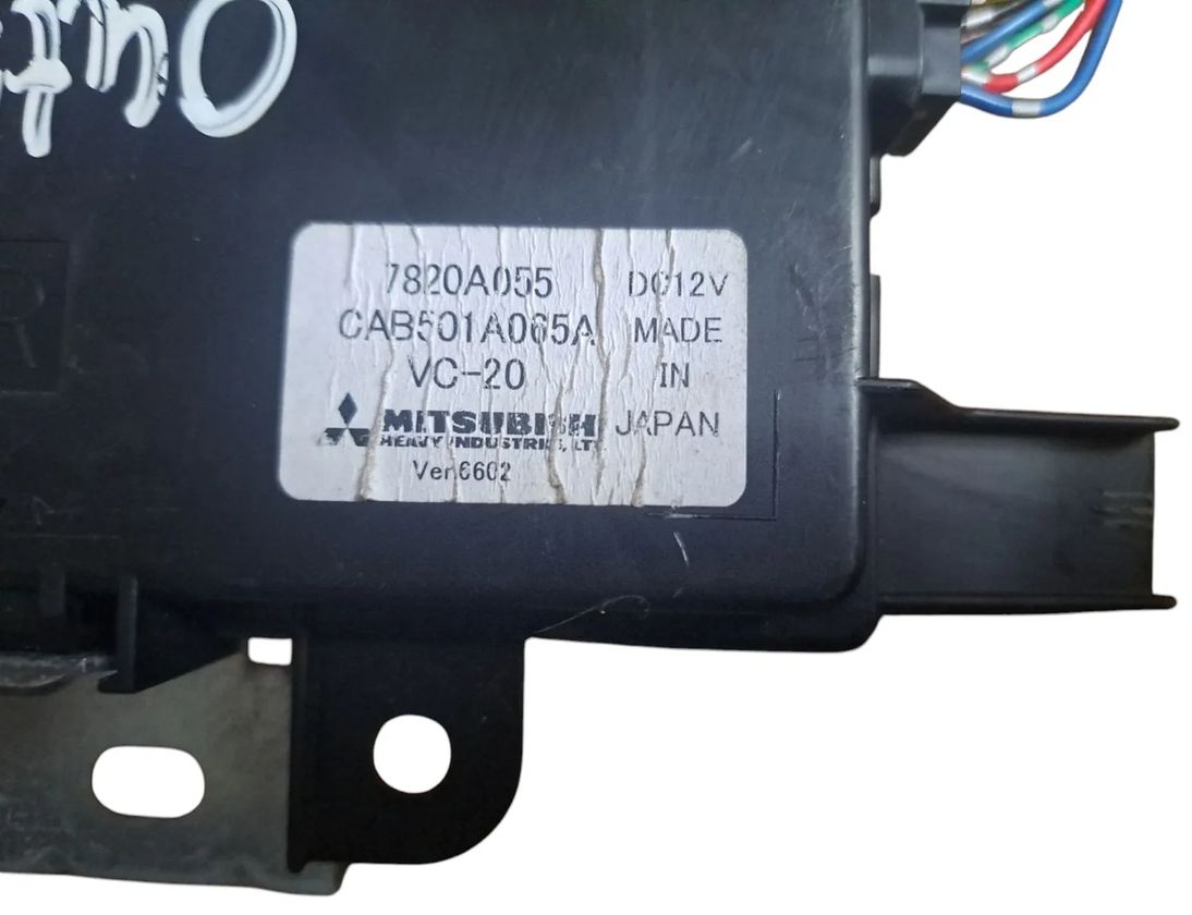 MITSUBISHI Outlander 2 generation (2005-2013) Блок управления охлаждающим вентилятором 7820A055,ID4608 28432249