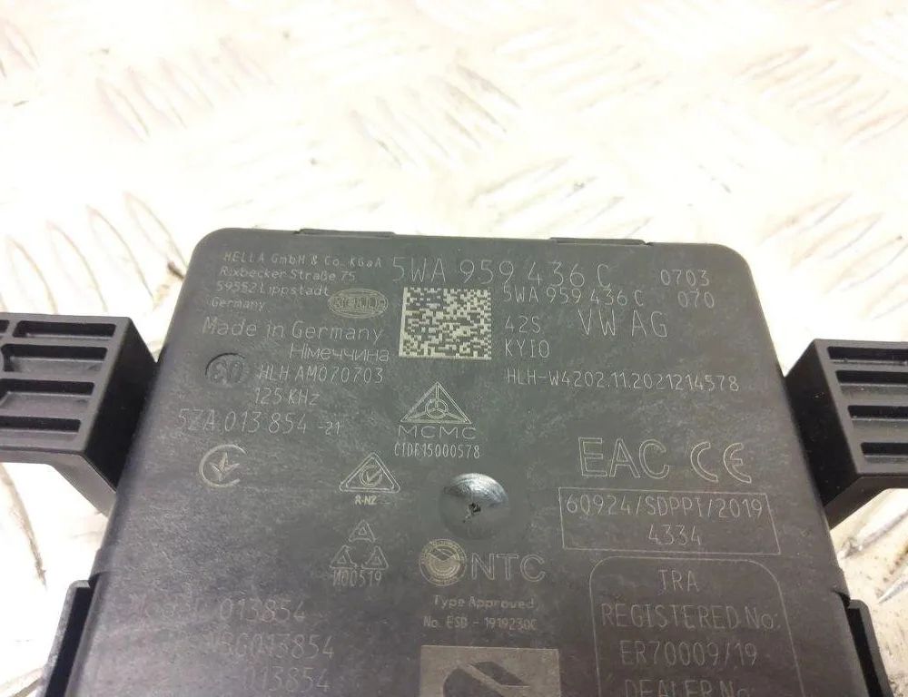 SEAT Leon 4 generation (2020-2023) Блок управления тормозной системы 5wa959436c 30993238