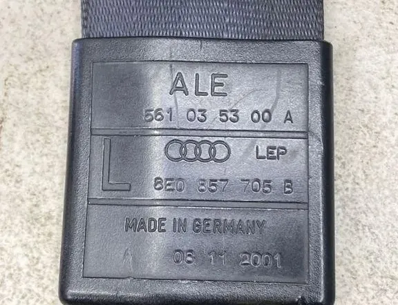 AUDI A4 B6/8E (2000-2005) Ремень безопасности передний левый 8E0857705B,561035300A,08112001 36157033