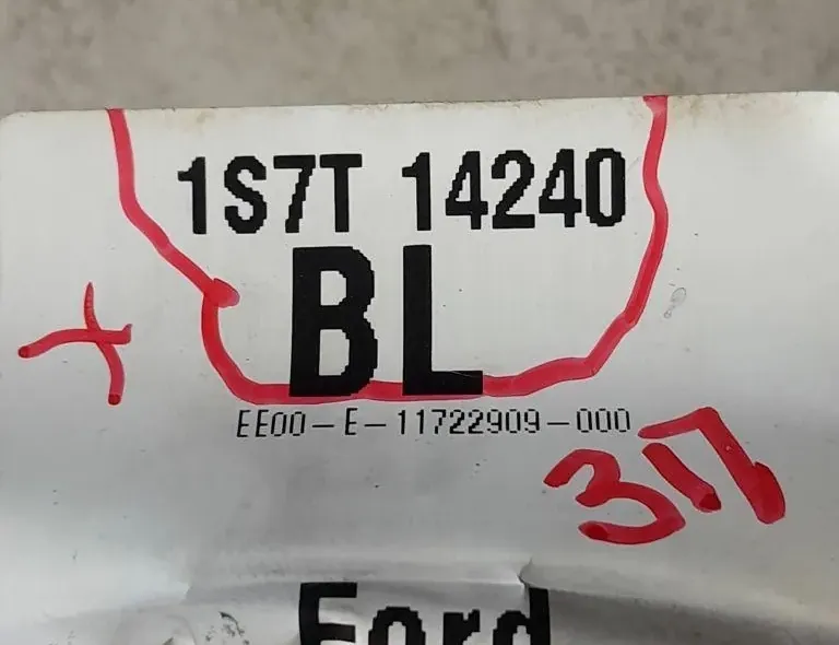 FORD Mondeo 3 generation (2000-2007) Дверные кабели задние  правые 117229090,1S7T14240BL 36142460