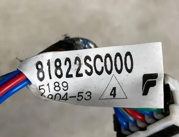 SUBARU Forester SH (2007-2013) Rear Right Door Wiring 00453,5189,81822SC000 36137528