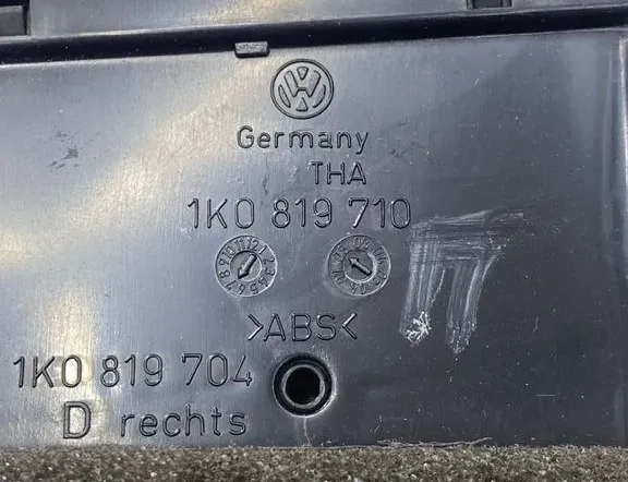 VOLKSWAGEN Golf 5 generation (2003-2009) Dashboard Air Vents 1K0819710,1K0819704 36136469