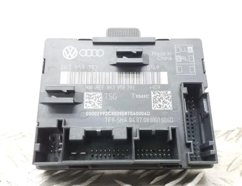 AUDI A5 8T (2007-2016) Central locking control unit 8K0959792 34748624