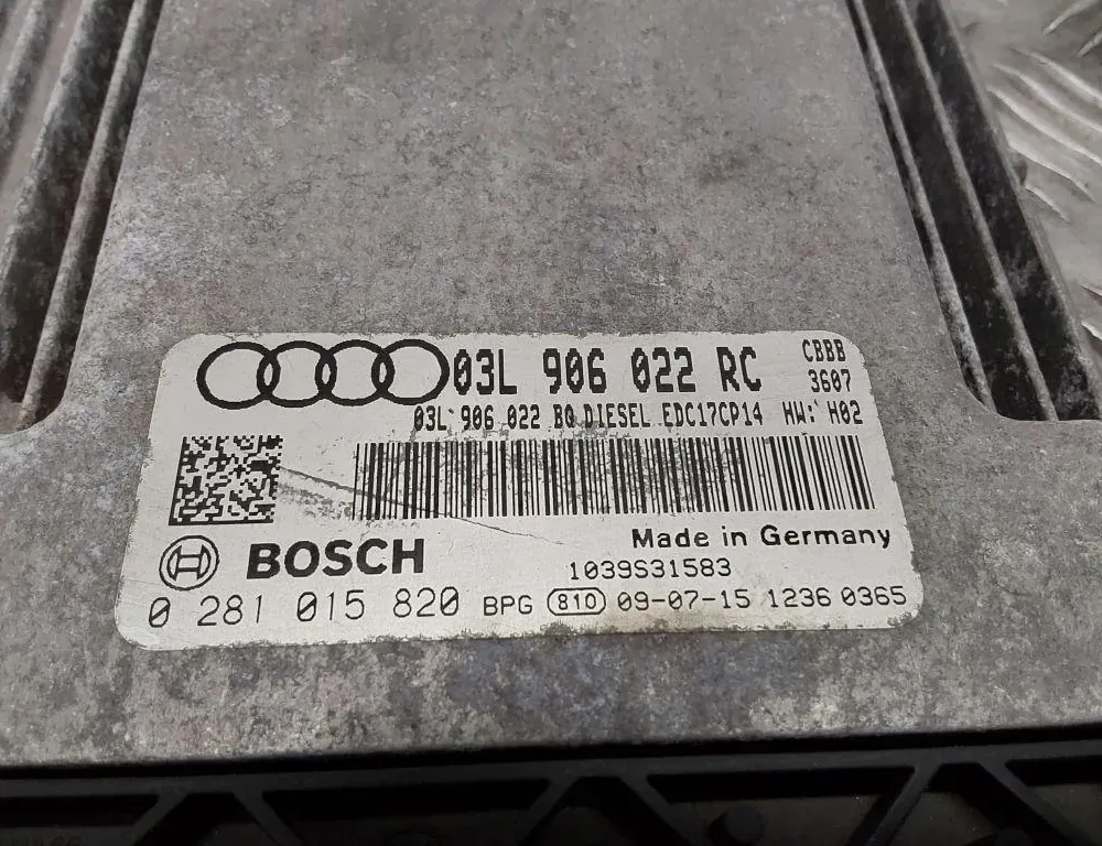 AUDI TT 8J (2006-2014) Engine Control Unit ECU 03L906022RC 34726606