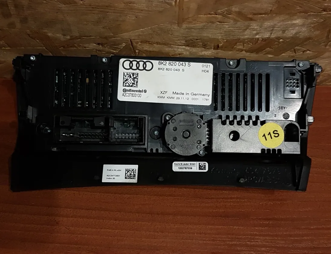 AUDI A5 8T (2007-2016) Climate  Control Unit 8K2820043S,#1069 11704351