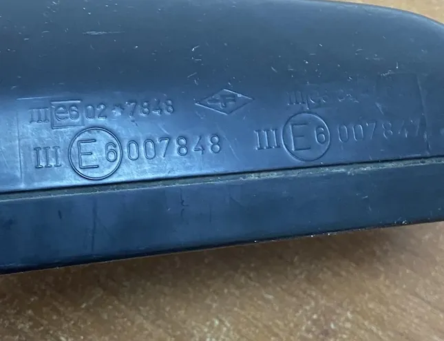 AUDI 80 B4 (1991-1996) Left Side Wing Mirror #E1260,007847 23093107