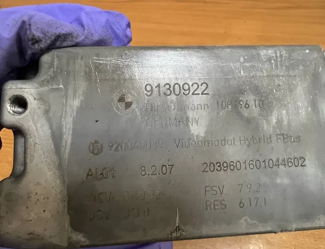 BMW 7 Series E65/E66 (2001-2008) Video control module #F5944,9130922 30059201