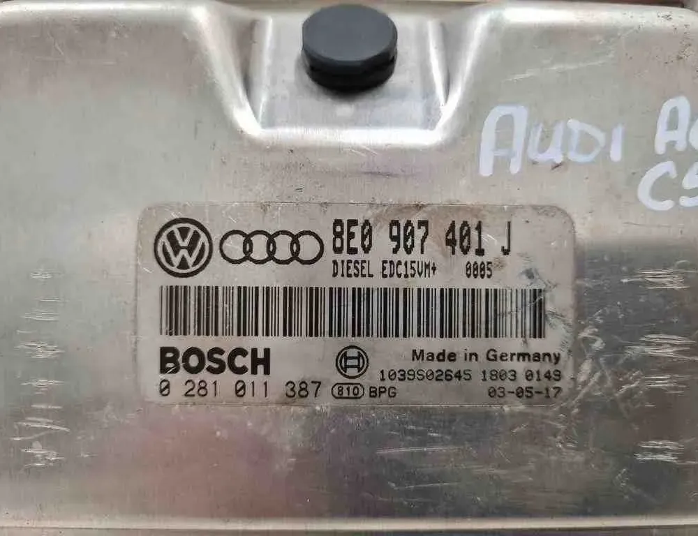 AUDI A6 C8/4K (2018-2024) Engine Control Unit ECU 8E0907401J,0281011387 32717367
