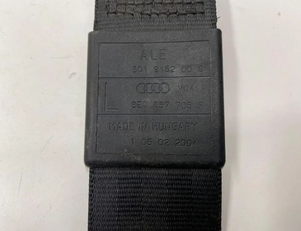 AUDI A4 B7/8E (2004-2008) Front Left Seatbelt 8E0857705F 33273428