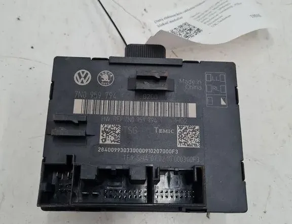 SKODA Superb 1 generation (2001-2008) Rear Left Door Control Unit 7N0959794 33278257