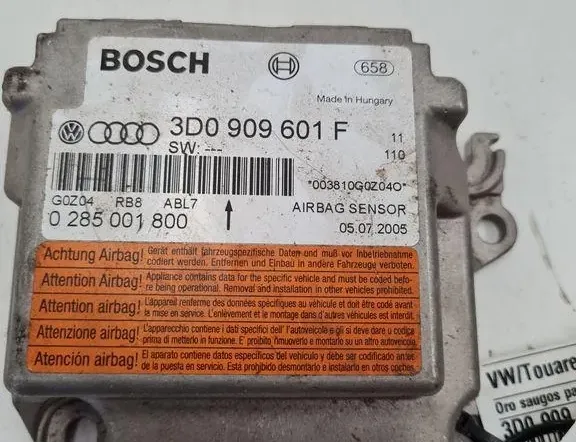 VOLKSWAGEN Touareg 1 generation (2002-2010) Блок SRS 3D0909601F 33389875